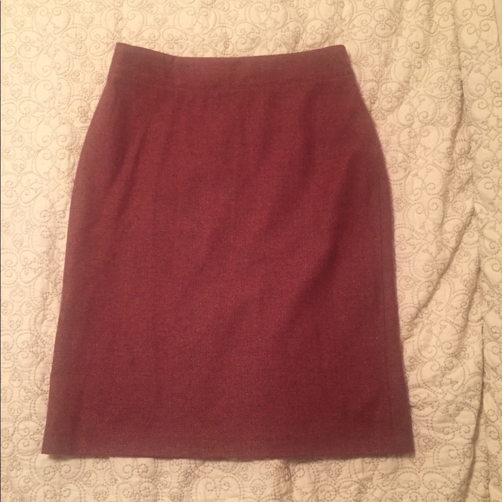 Hennes pink herringbone pencil skirt
